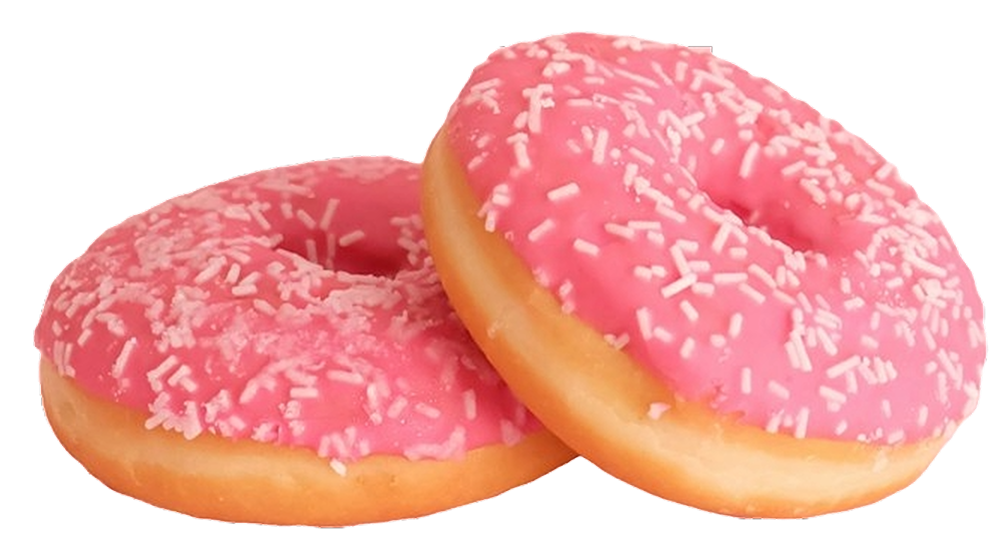 Pink donuts